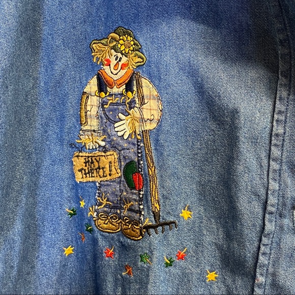 Lighthouse Apparel Vintage Denim Shacket Size XXL - Picture 6 of 15